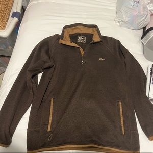 Drake quarter zip size large